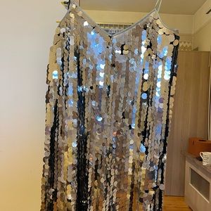 Party dress by Russian designer